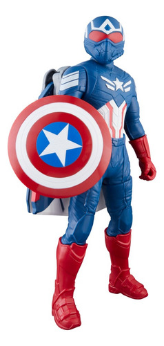 Marvel Capitan America - Figura De Acción Modo Vuelo
