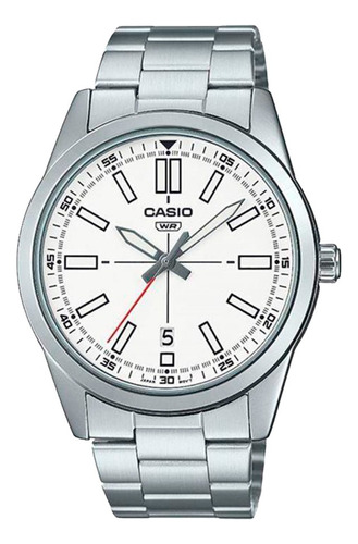 Reloj Casio Men Mtp-vd02d Inoxidable Acero Resiste Agua