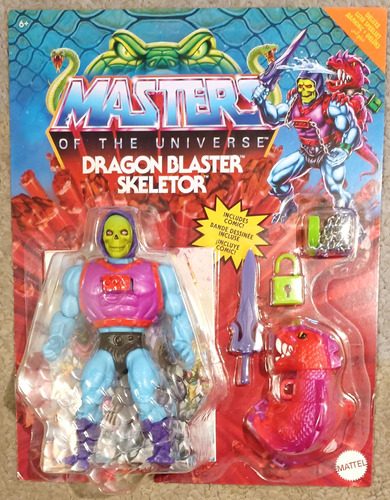 Skeletor Dragon Blaster Motu Origins Original Y Sellado 