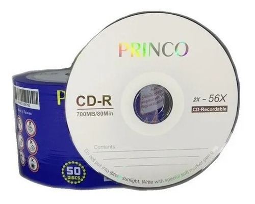 Torre Cd Princo 50 Unidades 