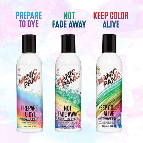 Shampoo E Condicionador Manic Panic Para Conjunto De Cabelos