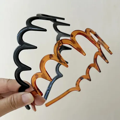 Diadema Antideslizante Con Dientes, Accesorio De Pelo En La
