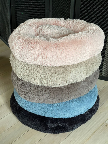 Imagen 7 de 7 de Puff Cama Antiestrés Sil Perros/gato Peludo Y Mullido