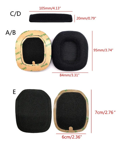 Almohadillas Para Auriculares Para Juegos Astro A40 A50 Gen3
