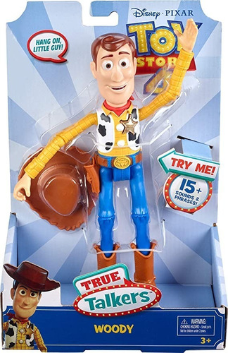 Muñeco Woody -toy Story 4 - Sonidos En Ingles Disney Premium
