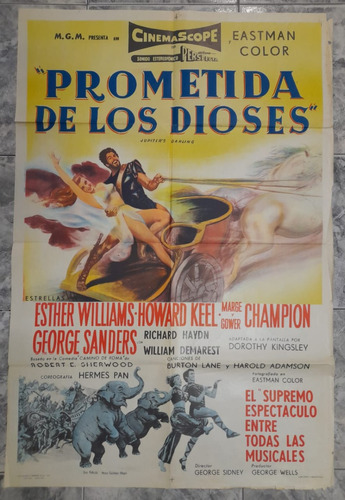 Afiche Or.prometida A Los Dioses - Esther Willians