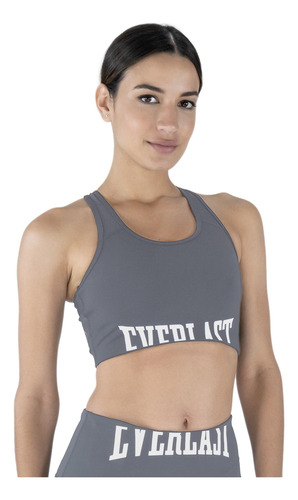 Top Deportivo Gym Everlast Dama Graphic Bra