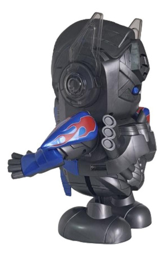 Dança Geek Com Optimus Prime Transformers Boneco Incrível