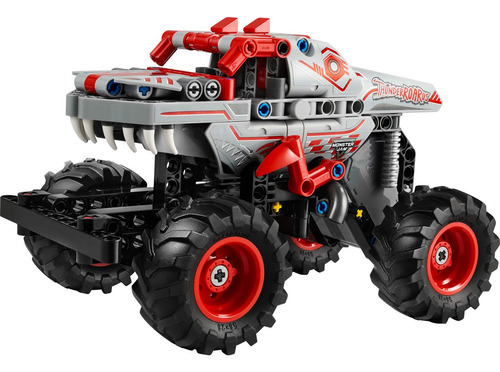 LEGO® Technic™ Monster Jam™ ThunderROARus™ con Motor de Carga Manual 42200; vehículo de juguete construible, regalo para niños y niñas desde 7 años
