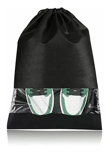 Bolsa de zapatos de viaje, impermeable, bolsa de almacenamiento para  zapatos, capacidad para 3 pares de zapatos para viajes y uso diario, Negro,  3