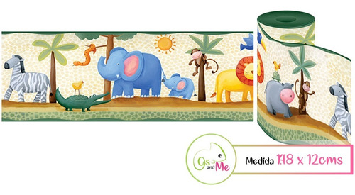 Vinilos Decorativos Infantiles Cenefa 1,48mts Personalizado