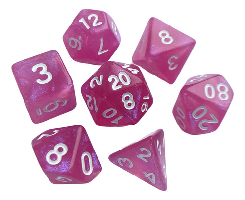 2 X 7 Piezas De Dados De Varios Lados D4-d20 Dados