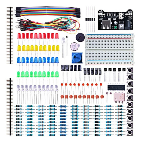 Pacote Simple Element - Kit Inicial Arduino Com Placa De Ens
