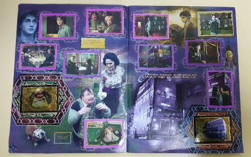 Harry Potter E O Prizioneiro De Azkaban Álbum Completo (Usado)