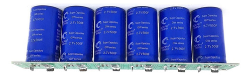 Super Capacitor Gdcph 2.7v 500 Farad X 6 Soma Total 16v83f
