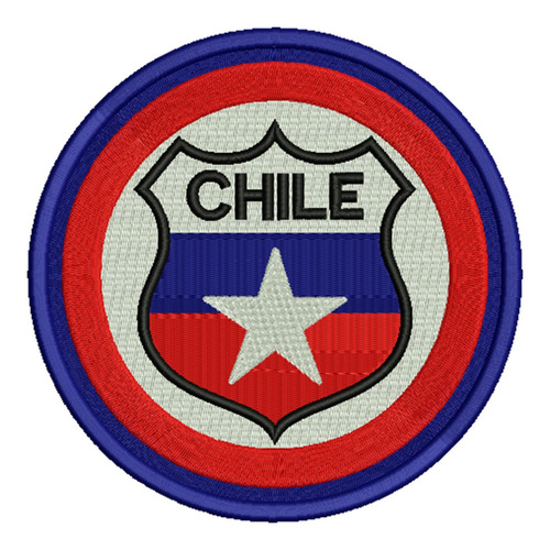 831 Federación Futbol De Chile 1993 1997 Parche Bordado