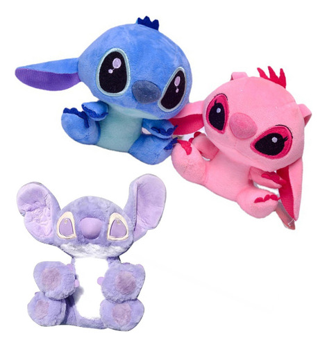 Llavero De Peluche Para Niños Sti-tch Kawaii, 3 Piezas