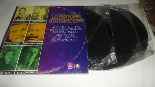 3 Vinilos La Sonora Matancera-grandes Voces