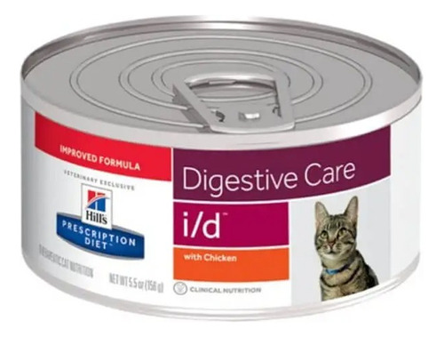 Hill's I/d Digestive Care Para Gatos - Lata 156 G