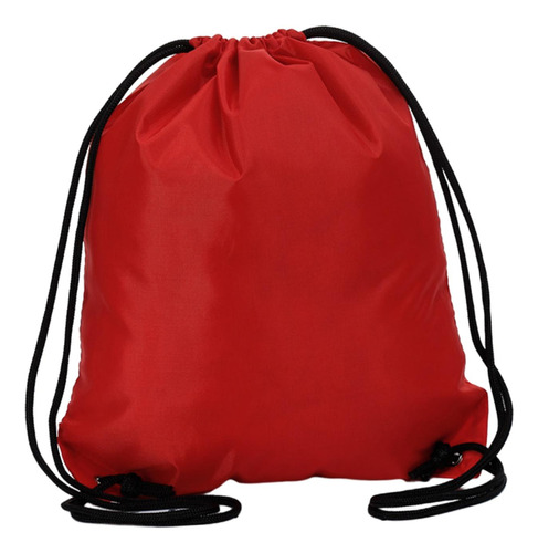 Mochila Con Cordón, Bolsa Con Cordón, Saco Con Rojo