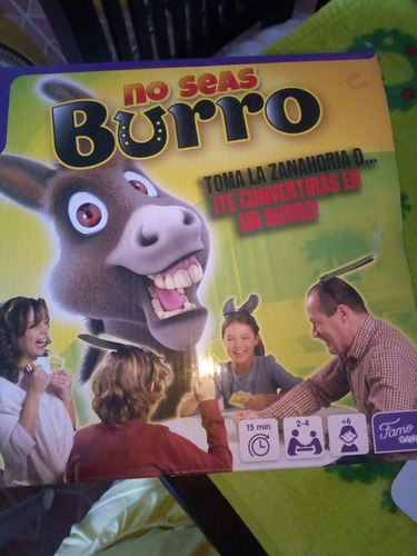 Juego De Mesa No Seas Burro 