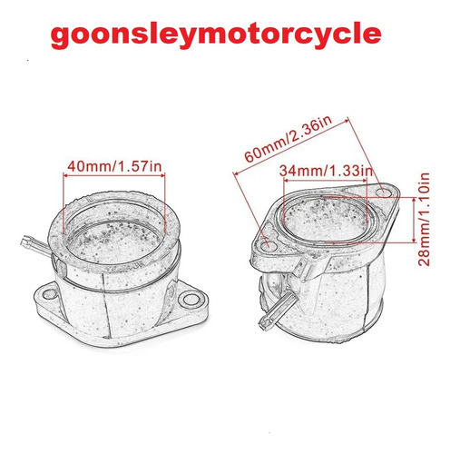 Pipetas Yamaha Yzf600r Thundercat 1995-2007 (Usado)
