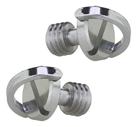 Tornillo Montaje D-ring 3/8puLG Cámara Trípode (2 Unidades)