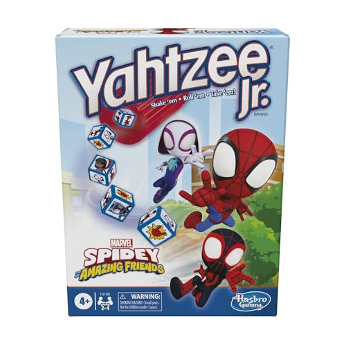 Yahtzee Jr.spidey Y Sus Amigos Asombrosos Edición Marvel