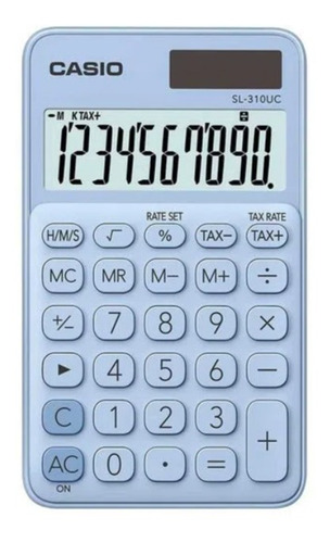 Calculadora Casio Sl310uc-lb Solar Somos Tienda 