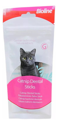 Snack Ramas Dental Catnip Bioline 100% Natural Stick