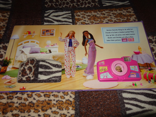 Barbie Picture Perfect Camera Libro De Tapa Dura Con Sonido (Usado)