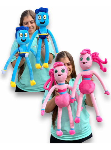 Poppy Playtime Daddy Mommy Long Legs Muñeco Peluche 2pc