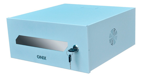 Mini Rack Organizador 15 Acrílica Onix Para Dvr Intelbras Cor Branco