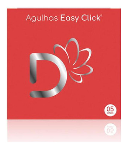 Agulha Easy Click Com Mola 36mn 0.20mm - Cx Com 5