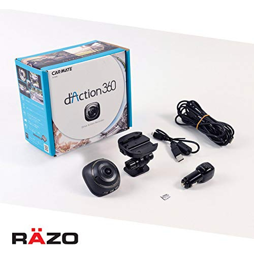 Razo Daction 360 Dash Cam For 4k Hd Video Use Action Or Sd