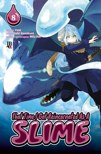 That Time I Got Reincarnated as a Slime - Vol. 08, de Fuse. Japorama Editora e Comunicação Ltda, capa mole em português, 2021