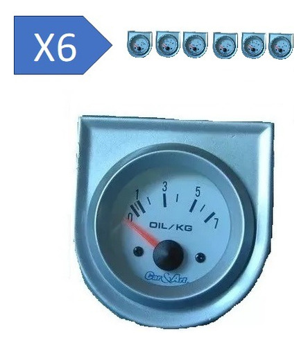 Zpack2 Reloj Electrico Temperatura Voltimetro Aceite 52mm
