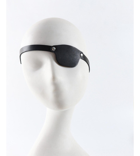 A Parche De Ojo Pirata Pu Vintage Ojo Único Ojo Izquierdo
