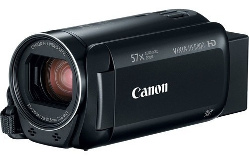 Imagem 1 de 10 de Filmadora Canon Vixia Hf R800 Entrada Microfone Full Hd 57x