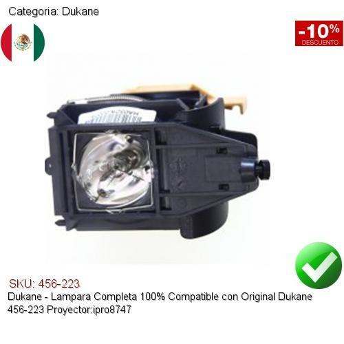 Lampara Compatible Proyector Dukane 456-223 Ipro8747