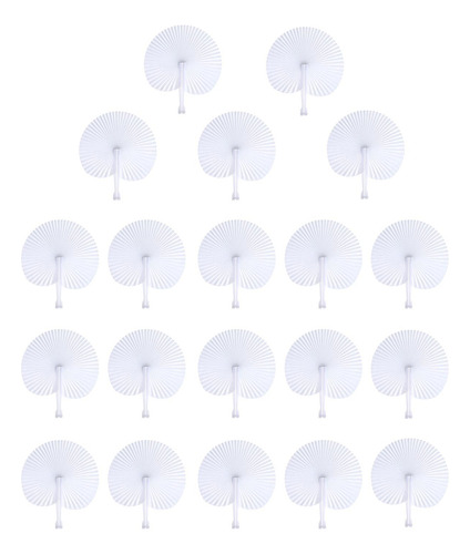 4 Elegantes Abanicos De Papel Para Decoración De Redondo