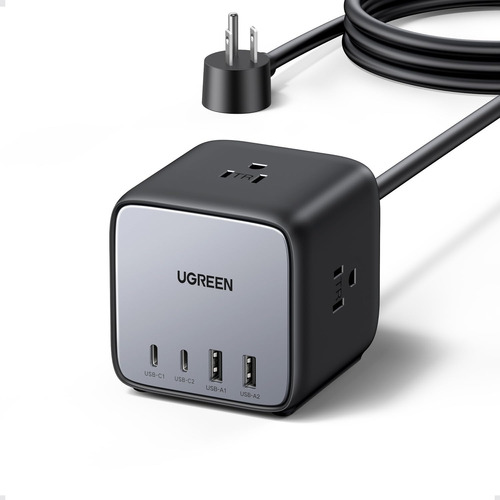 Cargador 65w Usb-c, 7 Puertos Viaje Macbook Cd268 - 40861