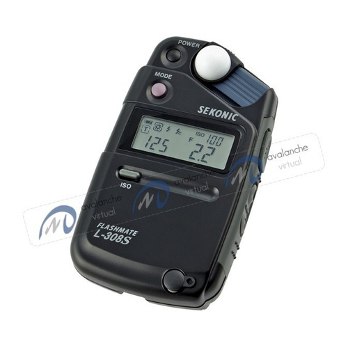 Imagem 1 de 1 de Fotômetro Sekonic L-308s Flashmate, Estúdio Luxímetro