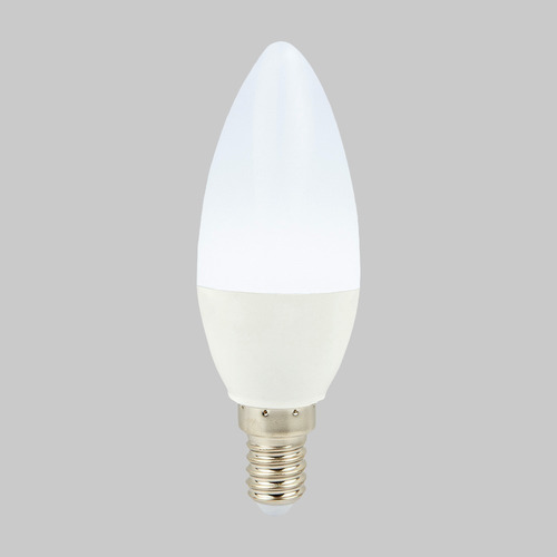 Imagen 3 de 5 de Bombillo Led Tipo Vela, 4 W, Luz De Día, Base E14