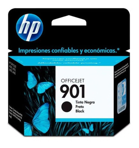 Cartucho Hp 901 Negro Original Hp Officejet J4580 J4640 