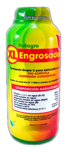 Engrosador Xl Fertilizante Foliar Npk Llenado De Frutos