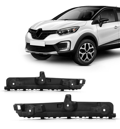 Suporte Parachoque Traseiro Captur 2017 2018 2019