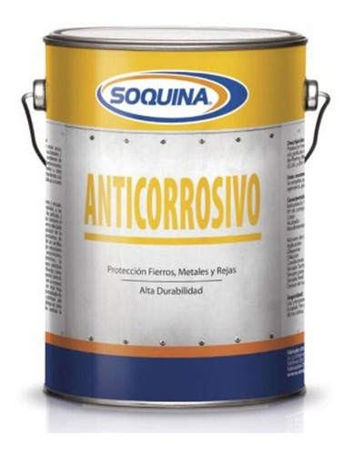 Anticorrosivo- Antioxido Gris Verdoso Gl Soquina 20433301