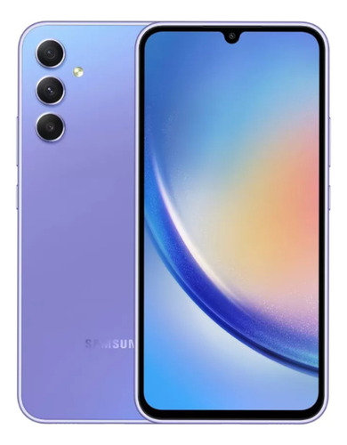 Samsung Galaxy A34 5G 5G 256 GB violeta sorprendente 8 GB RAM - Excelente (Reacondicionado)