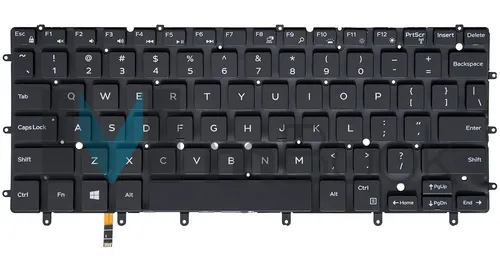 US配列 Dell XPS 13 9343 128GB SSD 13.3 Teclado Para Dell Xps 13-9343 Layout Us | Frete grátis